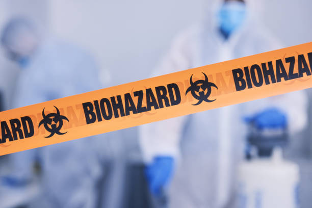 Professional Blood Cleanup technician working in Heiskell, TN